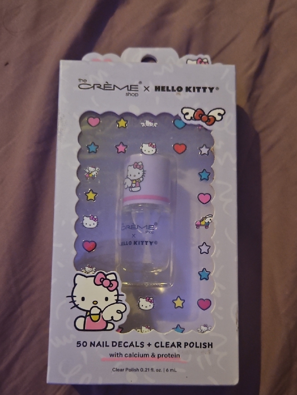 BNIB Hello Kitty Nail Decals Kit